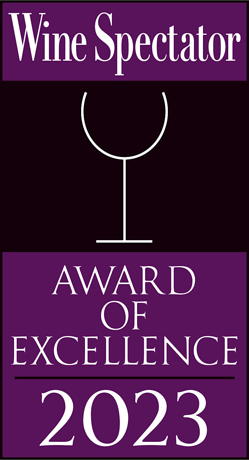 Wine Spectator Award of Excellence 2023